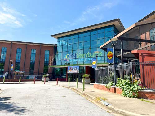 Exterior of EdVenture in downtown Columbia, SC