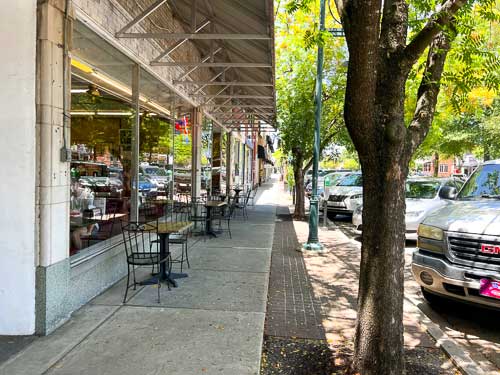 Harden Street in Columbia, SC's Five Points