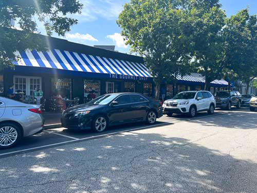 Gourmet Shop Exterior in Five Points near University of South Carolina