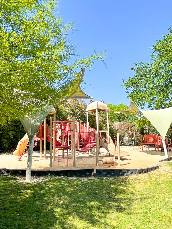 Playground at Hollywood Park in Columbia's Hollywood-Rose Hill