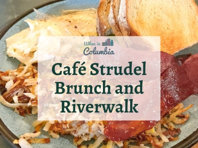 Cover to cafe strudel brunch and riverwalk post