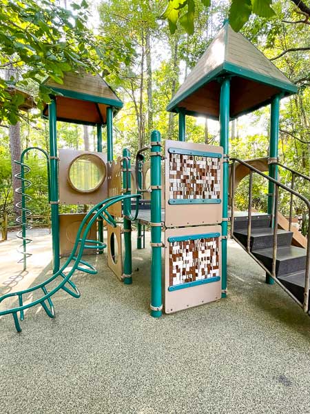 Playground structure at Riverbanks Zoo in Columbia, SC