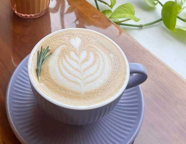 Latte from Azalea Coffee in Columbia, SC